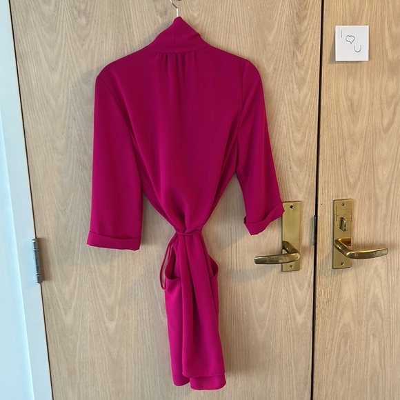 Silk tie dress - Picture 5 of 6